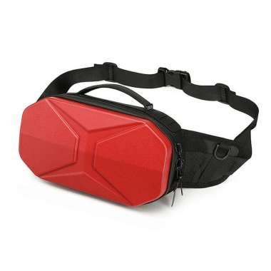 OZUKO Waistbag #9500 - Tas Slempang Pria Merah