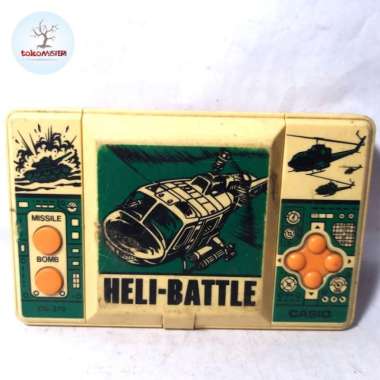 Game Watch Gimbot Gamebot Casio Helicopter Heli Battle Wars 1987 Toys