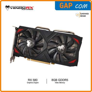 VGA VenomRX AMD Radeon RX 580 8GB GDDR5 256Bit with Backplate - RX580