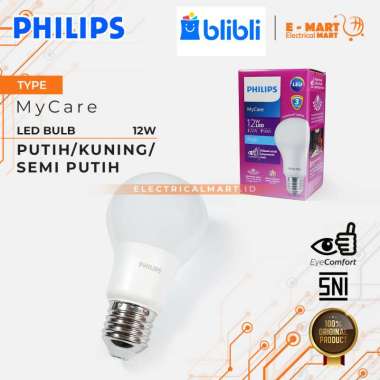 Philips Led BULB 12watt Lampu Bohlam Philips 12w KUNING