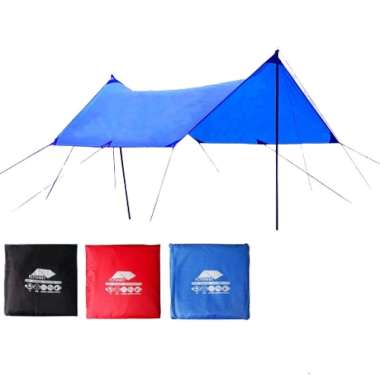 flysheet 4x6 / bivak /trap tent/tutup tenda/ flyshet 6x4 meter Orange