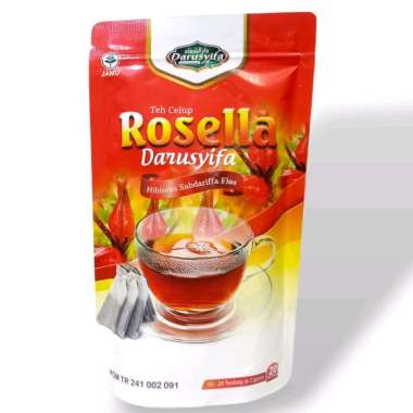 Teh Celup Bunga Rosella merah