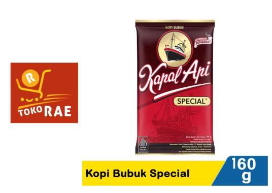 KOPI KAPAL API SPECIAL BUBUK 160 GRAM