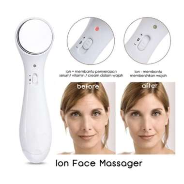 Face Massager Alat Setrika Wajah Penirus Pipi Ion Original