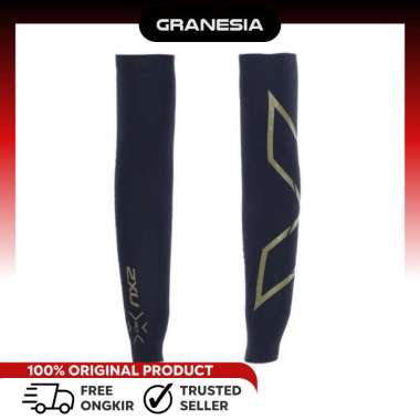 2XU MCS Elite Unisex Compression Arm Guards UA3513ABD|Manset Olahraga Gym Lari Pria Wanita M