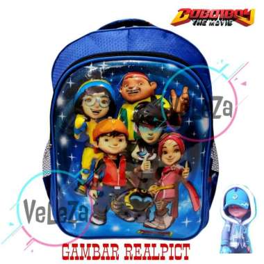 TAS RANSEL ANAK LAKI-LAKI KARAKTER BOBOIBOY - TAS ANAK
