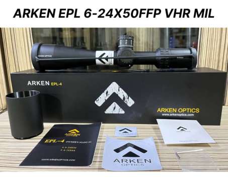 Telescope Teleskop ARKEN EPL-4 6-24X50 FFP VHR SFIR MOA MIL ZERO STOP MIL