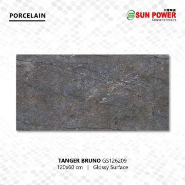 Granit Lantai Glossy Polished - Tanger Bruno | Sun Power 120x60