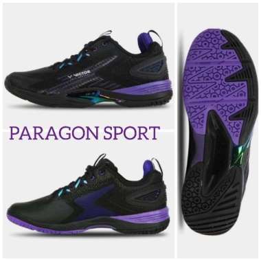 Sepatu Badminton VICTOR A970ACE / A970 ACE / A 970 ACE 38 ( 24 cm ) BLACK PURPLE
