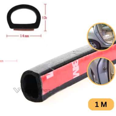 A46 Karet Peredam Pintu Mobil Model D Peredam Pintu Peredam Mesin