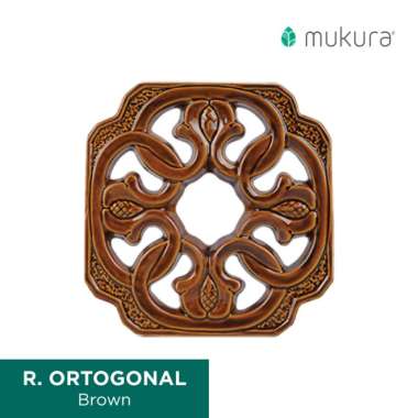 Roster Keramik Granit Mukura Ortogonal 30 x 30 cm Brown