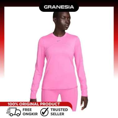 Nike Dri-FIT Swift Element UV Women's Crew-Neck Running Top FB4298675|Kaos Olahraga Dry Fit Longslee