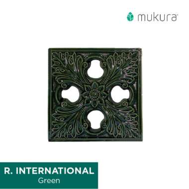 Roster Keramik Granit Mukura International 20 x 20 cm Green