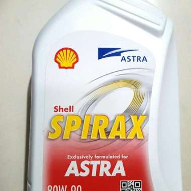Oli Gardan & Perseneleng Transmisi Manual Shell Spirax 80w-90 bening - 1 l