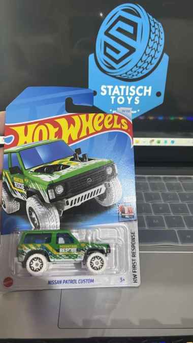 Hotwheels Nissan Patrol Custom Hijau Lot F 2024 Hotwheels