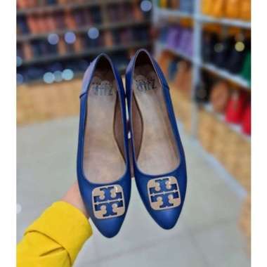 Sepatu kulit Garut Bahan Premium By Aqila Fashion 40 Biru