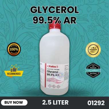 Glycerol 99.5%, A.R | C3H8O3, 2.5 Liter