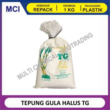 TEPUNG GULA HALUS ASLI MURNI TG - 1 KG / GULA HALUS TEPUNG TG
