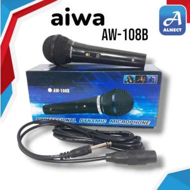 Mic Kabel AIWA AW 108B Microphone AIWA AW-108B include KABEL