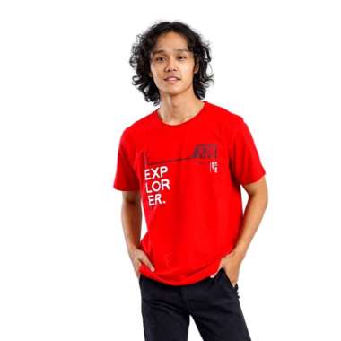 Redcliff Kaos Printing UNIC 6F0023U Random 13C3 Merah M