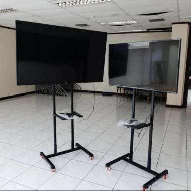 BRACKET STANDING TV 65 60 55 50 43 40 32 INCH STAND TV RODA