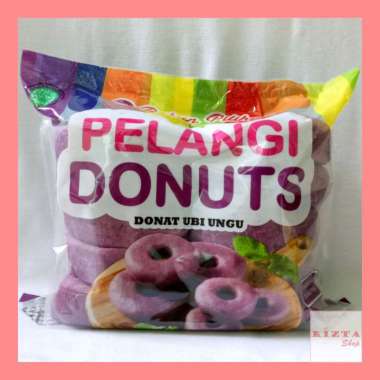 Pelangi Donat Ubi Ungu Besar