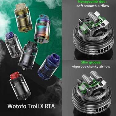 THE TROLL X RTA - BLUE METAL
