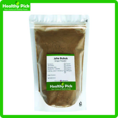 Ground Ginger / Jahe Giling / Jahe Bubuk 250gr - Healthy Pick