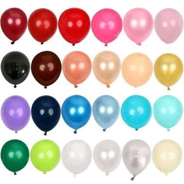 Balon Latex 12 Inch Isi 100pcs 280gr Pink