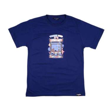 Kaos Dagadu Bocah Kakak Official Tugu Arcade - Blue Depth - L L