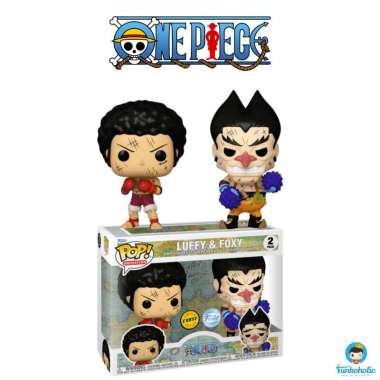 Funko POP! Animation One Piece - Luffy & Foxy (CHASE) 2-Pack