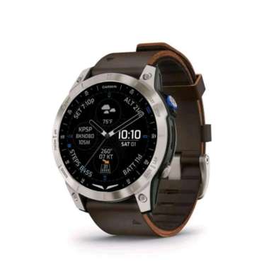 Garmin D2 Mach 1 Aviator Smartwatch Leather/Kulit