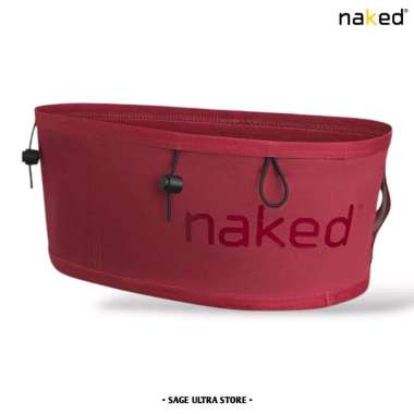 Tas Pinggang Lari Naked Running Band Hydration Waistpack Unisex Men Women Original - Wild Berry Size