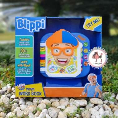 Blippi Interactive Word Book