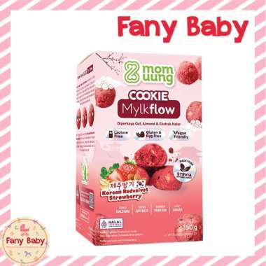 MOM UUNG COOKIE MYLKFLOW 150GR K Strawberry