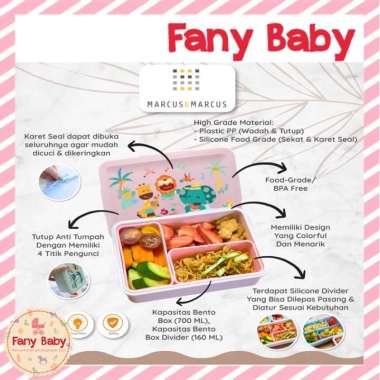 MARCUS & MARCUS BENTO BOX Pink