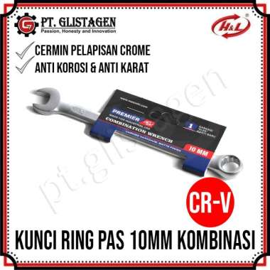 HL Premier Kunci Ring Pas 10MM Combination Wrench bukan Tekiro 13MM