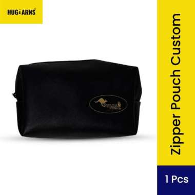 HUGeARNS - Pouch Premium Custom Corporate Merchandise Canvas/ Custom Pouch Premium / Zipper Pouch Cu