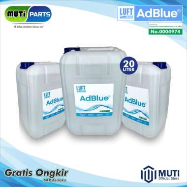 Adblue 20 Liter Cairan Diesel Exhaust Fluid Luft Blue DEF Liquid DEF
