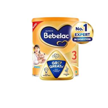 SMG/JOG/SOLO - Bebelac 3 Vanila Susu Pertumbuhan Bubuk 800 g