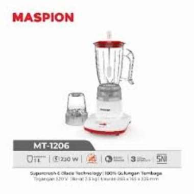 Blender Maspion MT 1206 2 in 1 plastik