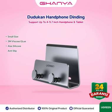 UGREEN Gantungan Phone Holder Charger Dinding Kabel Wall Mount Phone Holder 70584