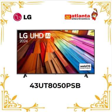 43UT8050PSB Smart TV 4K LG UHD AI UT80 43 inci 43UT80
