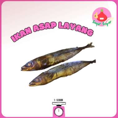 Sayur Segar - Ikan Kembung Layang Asap/Smoked Mackerel 3 Ekor