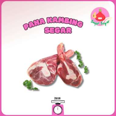 Sayur Segar - Daging Paha Kambing/Goat Thighs 250 gr