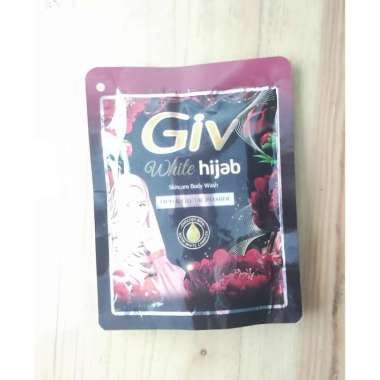 Sabun Giv White Hijab Oud & Glutacinamide Sabun Cair 60mL