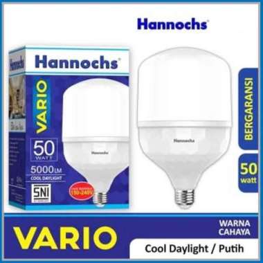 Lampu Hannochs Vario LED Bohlam 50 Watt Cool Daylight Putih Original