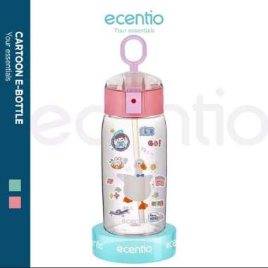 Ecentio Botol Minum Anak Pink