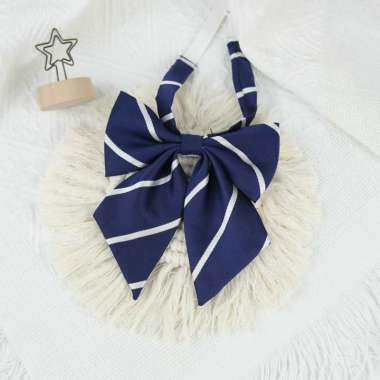 YAOYOROZU TIE DASI INSTANT DASI SEIFUKU JK uniform school dasi cosplayJapanese Korean Chinese 15 NAV