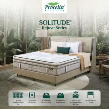 Pre Order - Procella Solitude Hb Arvon Fullset Kasur Matras Springbed Full Set Matras, Divan, Sandar